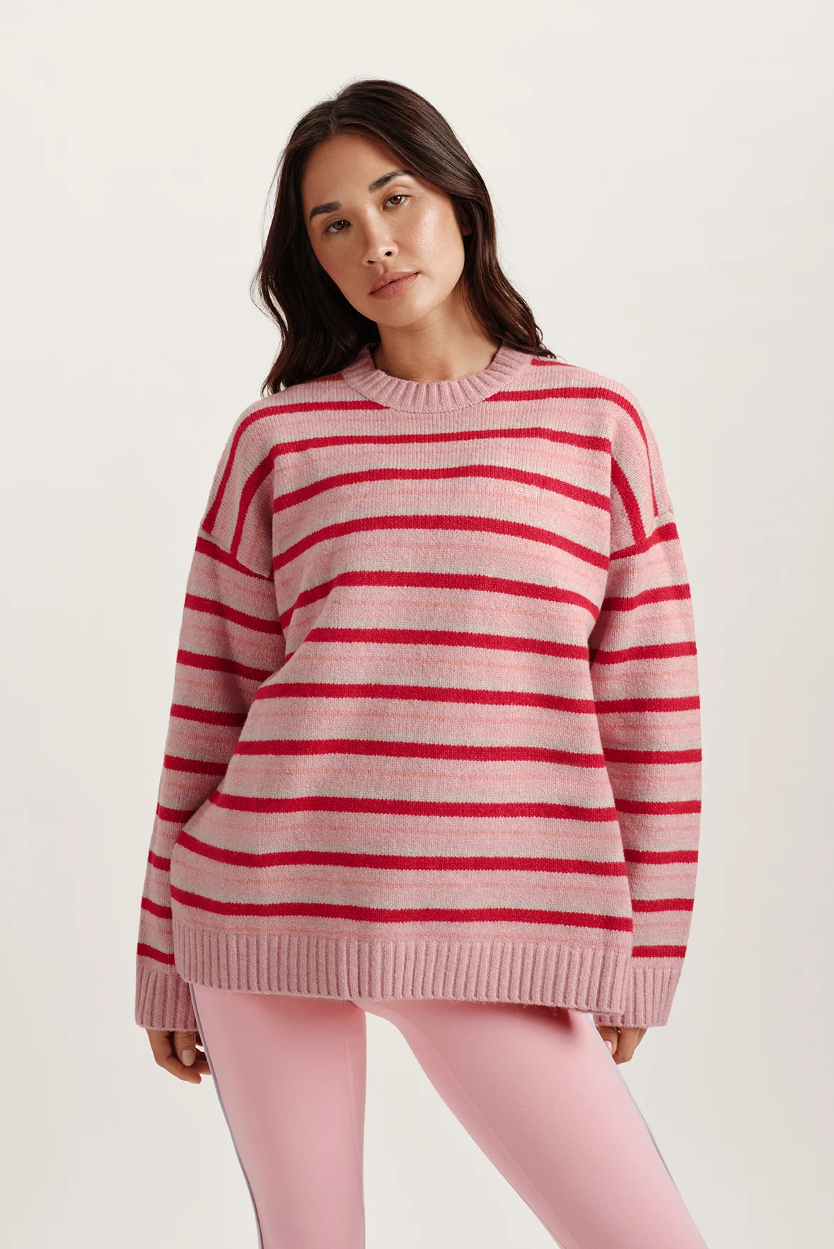 STUDIO KNIT STUDIO KNIT CREWNECK - BLUSH | SET Active