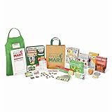 Melissa & Doug Fresh Mart Grocery Store Play Food and Role Play Companion Set - Kids Grocery Stor... | Amazon (US)