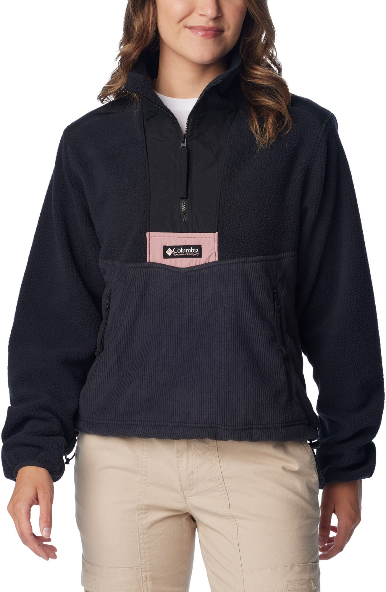 Columbia Women's Riptide Fleece Pullover Black XS | REI