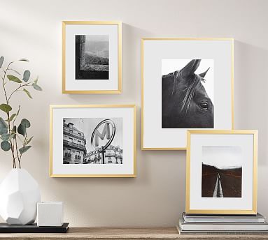 Metal Gallery Frames With Mat | Pottery Barn (US)