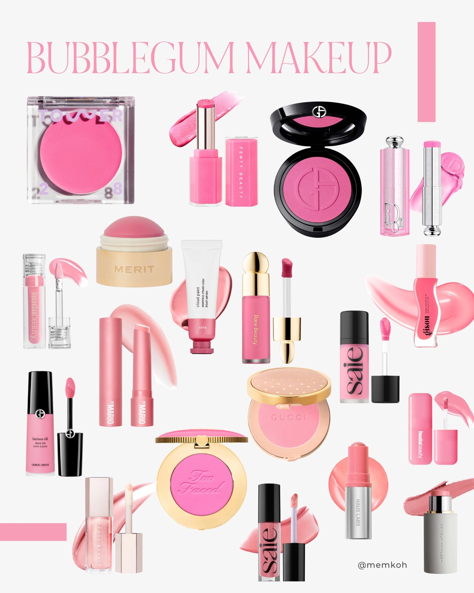 Color Theory Makeup - Bubblegum edition 💗

#makeup #beauty #pinkblush #hauslabs #fentybeauty #westmanatelier #rarebeauty

#LTKBeauty #LTKCon #LTKFallSale