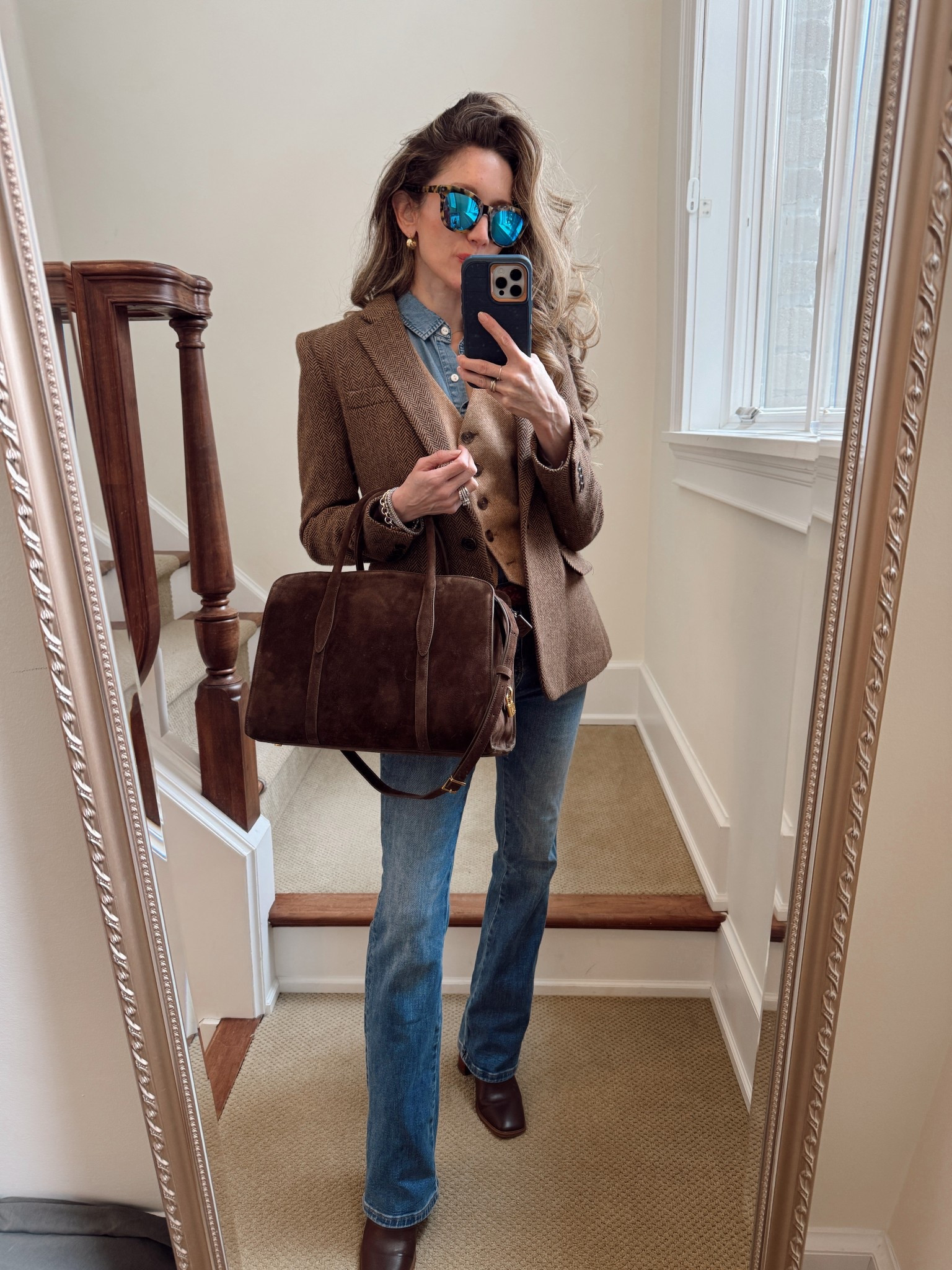 Ralph lauren inspired denim look! 

#LTKootd #LTKSeasonal #LTKSaleAlert