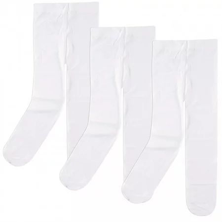 Luvable Friends Baby and Toddler Girl Nylon Tights White 18-24 Months | Walmart (US)