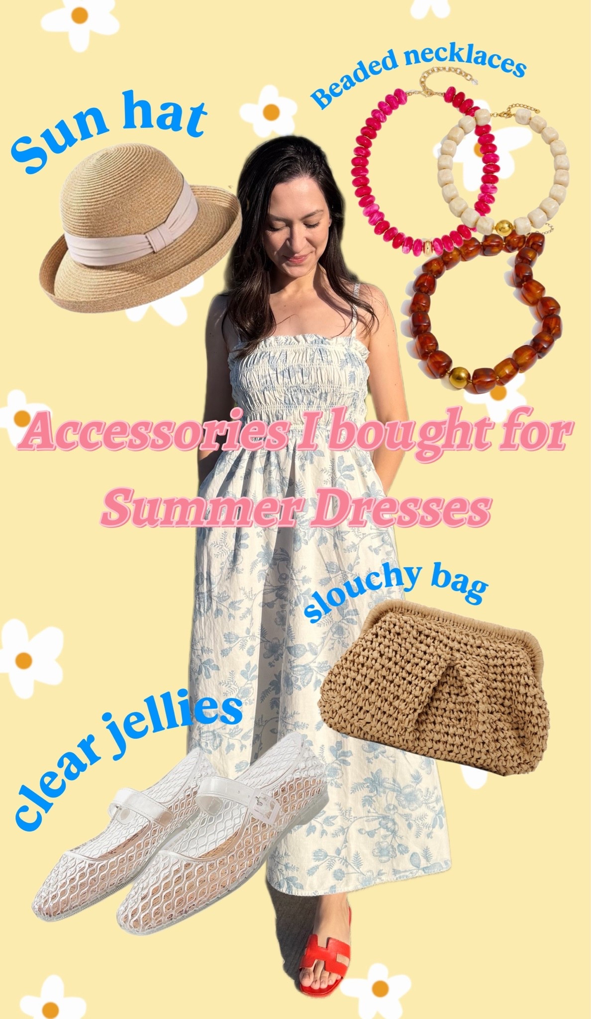 The perfect accessories for summer dresses!

Summer ootd // summer accessories // pretty sun hat // beaded chunky necklaces // beach ootd // beach style

#LTKootd #LTKgrwm #LTKSeasonal