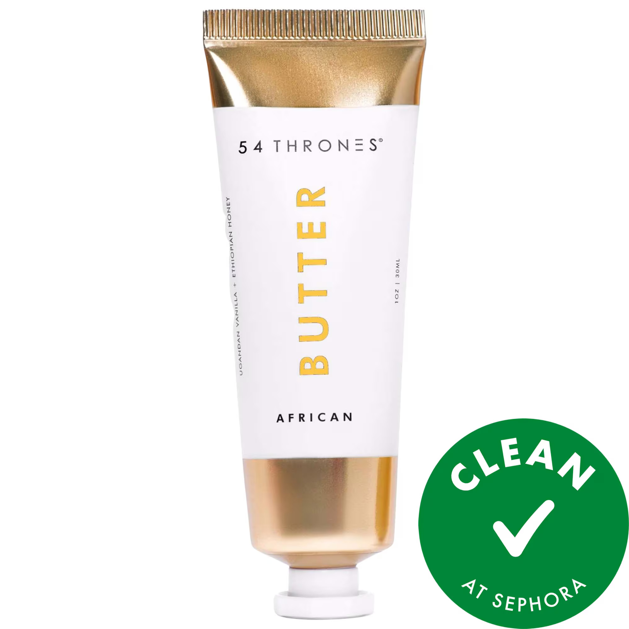 54 Thrones Mini AFRICAN Beauty Butter- Intensive Dry Skin Treatment 1 oz / 30 mL Ugandan Vanilla and Ethiopian Honey | Sephora (US)