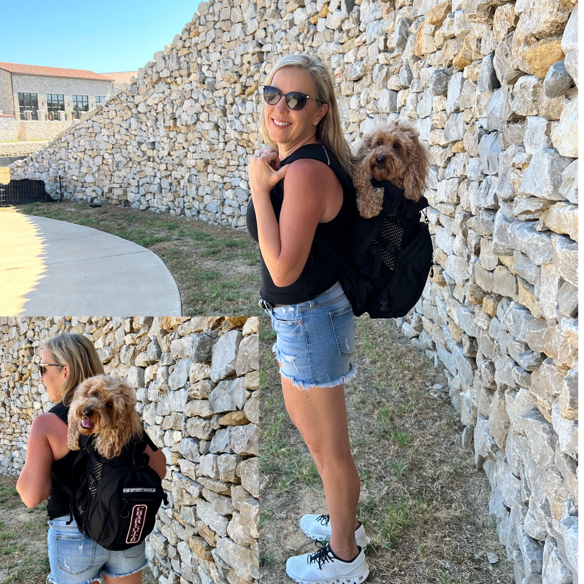 Love our K9 Sport Sack! This is a lifesaver if the pavement is too hot for paws or your pup just needs a break. 
Comes with a detachable storage bag for your gear and goodies.
The ventilated sides provide your paw-tner with plenty of free-flowing air.

#LTKunder100 #LTKtravel #LTKfit
