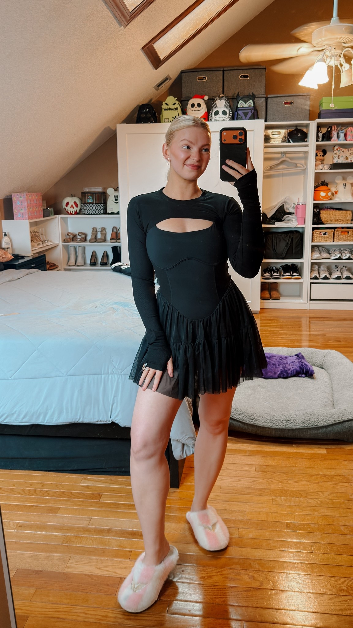 Cozy matching set from Popflex 

Shrug: medium 
Dress: medium 

#LTKootd #LTKActive