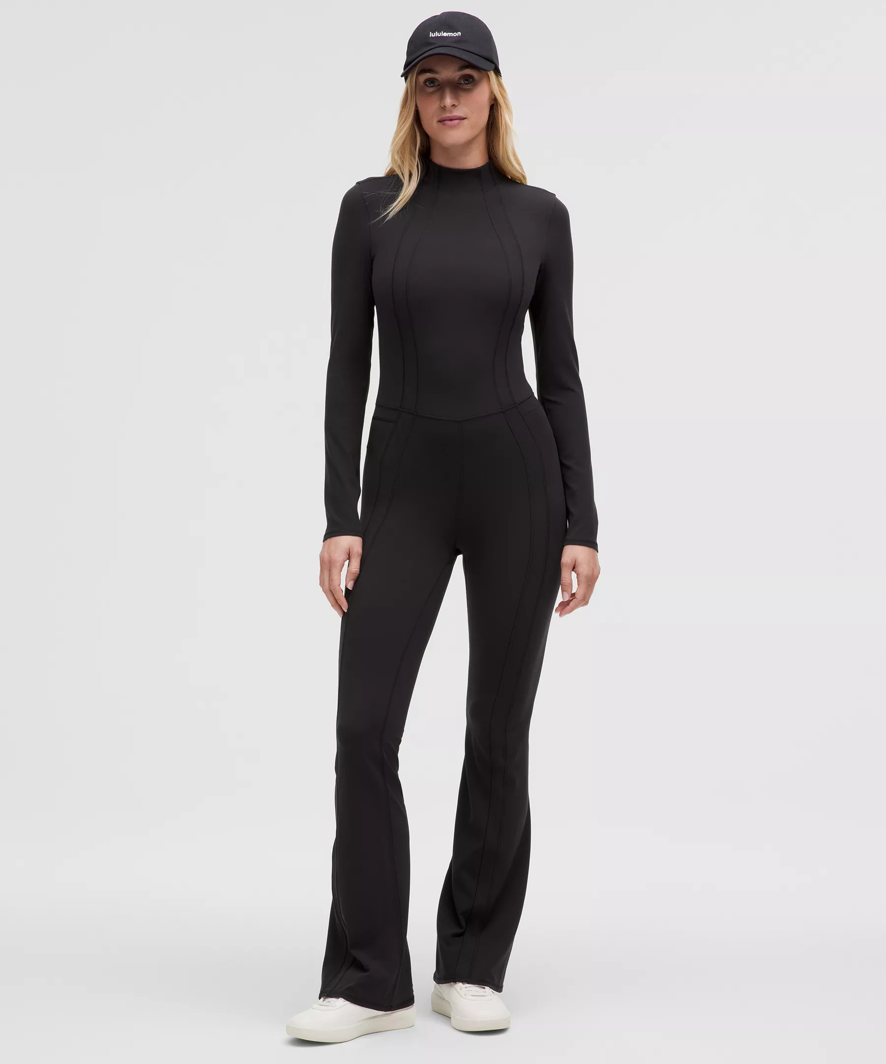 Define Mockneck Open-Back Onesie 32.5" | Women's One Pieces | lululemon | Lululemon (US)