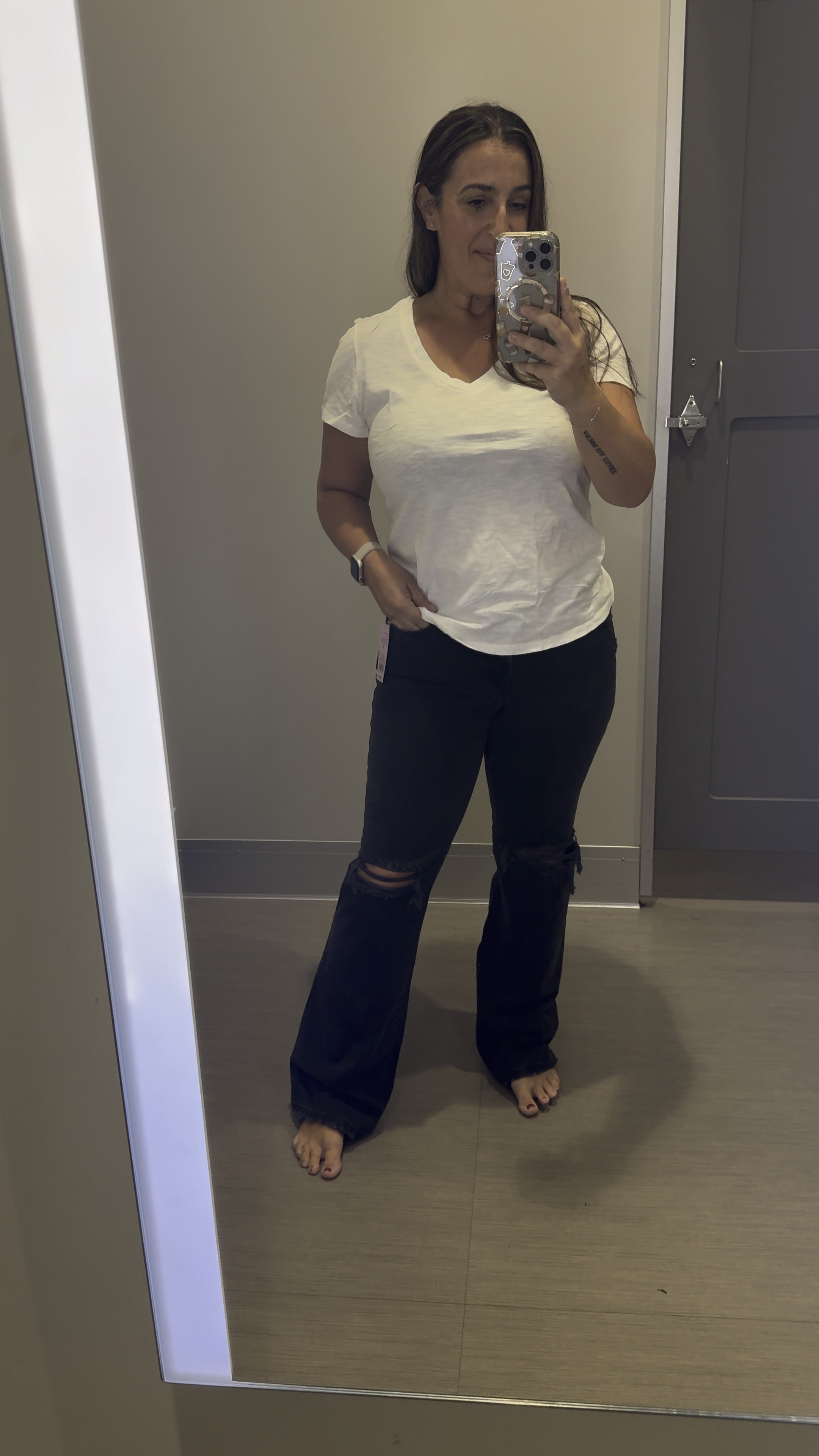 Who knew I’d like low rise jeans??? These fit great and are super cute for fall! I definitely grabbed. Run tts but have minimal stretch. 

#LTKOver40 #LTKFindsUnder50 #LTKStyleTip