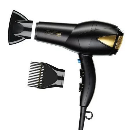 InfinitiPRO by Conair 1875 Watt Salon Hair Dryer for Coarse Thick Wavy Curly and Frizzy Hair 575GNX | Walmart (US)