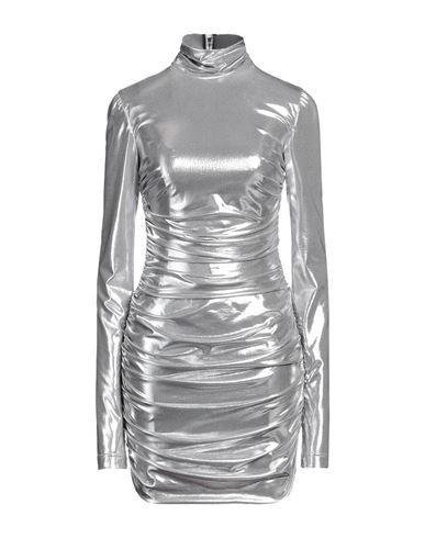 Dolce & gabbana Woman Mini dress Silver Size 2 Polyester, Elastane | YOOX (US)