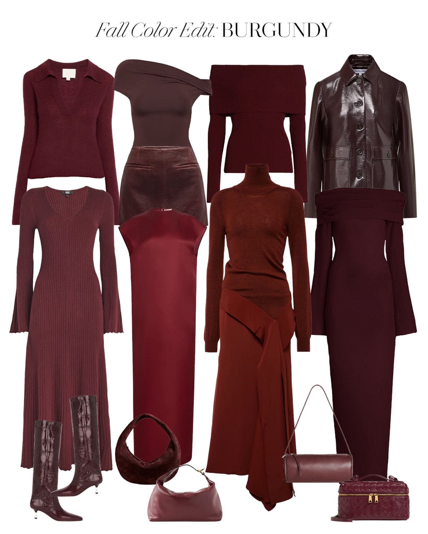 Fall Color Edit: Burgundy 

#LTKautumn #LTKstyletip