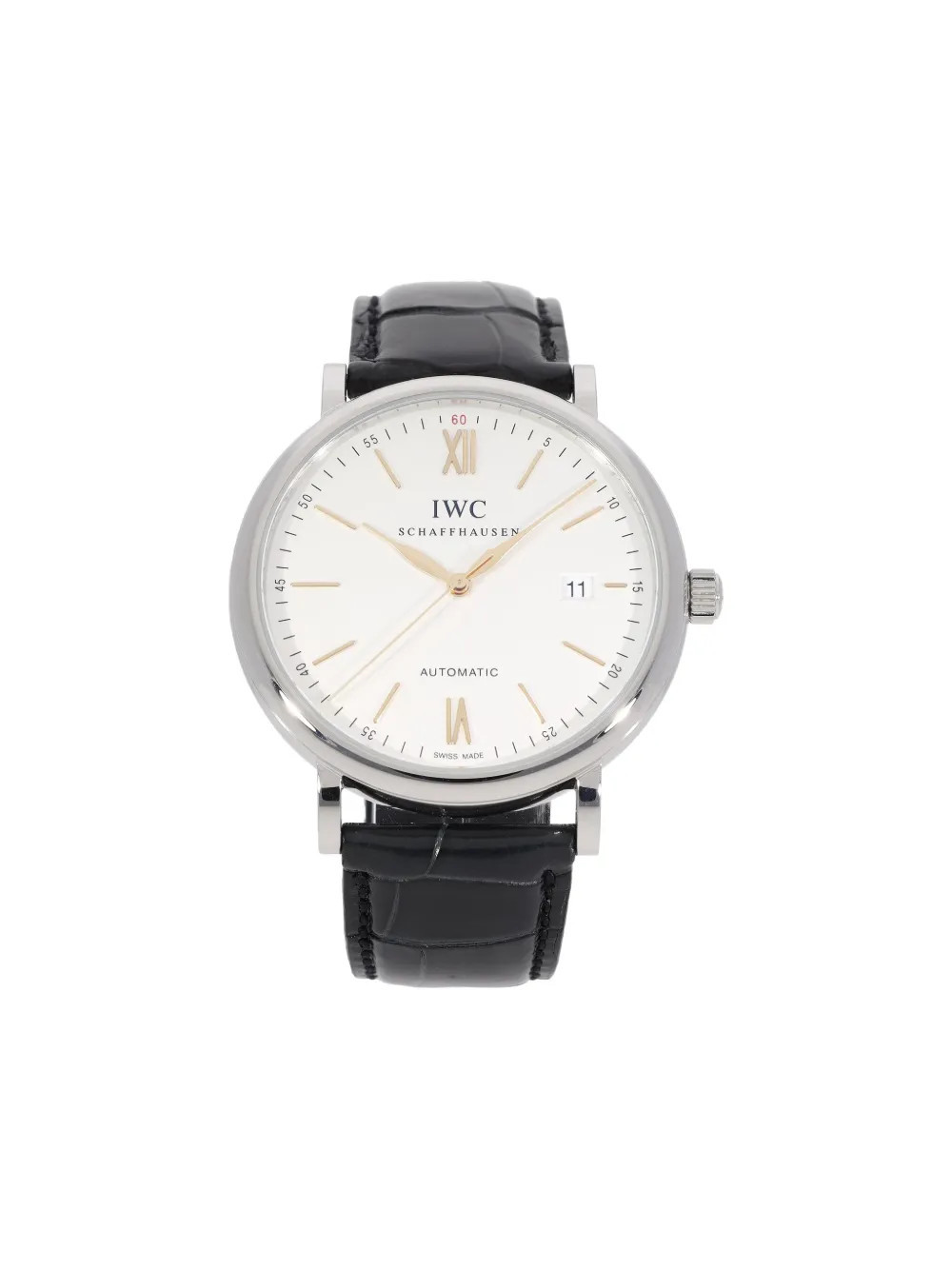 IWC Schaffhausen 2016 pre-owned Portofino 40mm - White | Farfetch Global