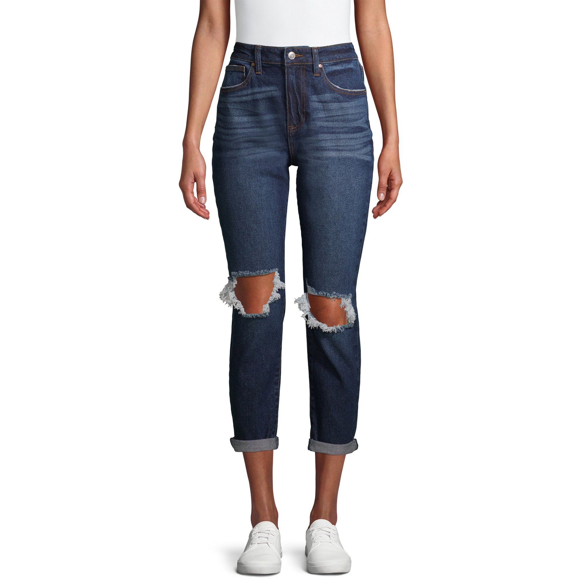 No Boundaries Juniors' Mom Jeans | Walmart (US)