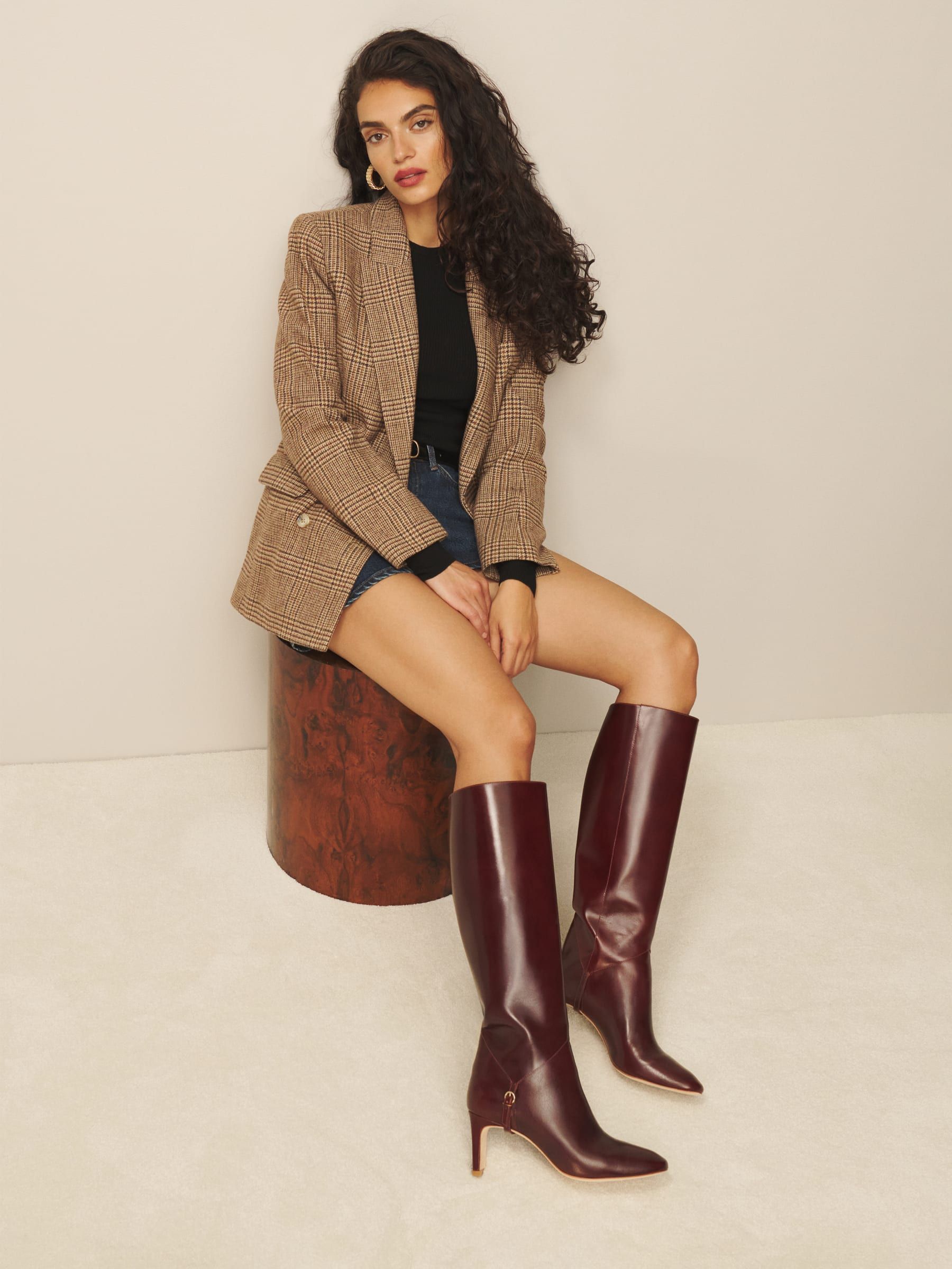 Gaelle Knee Boot | Reformation (Global)