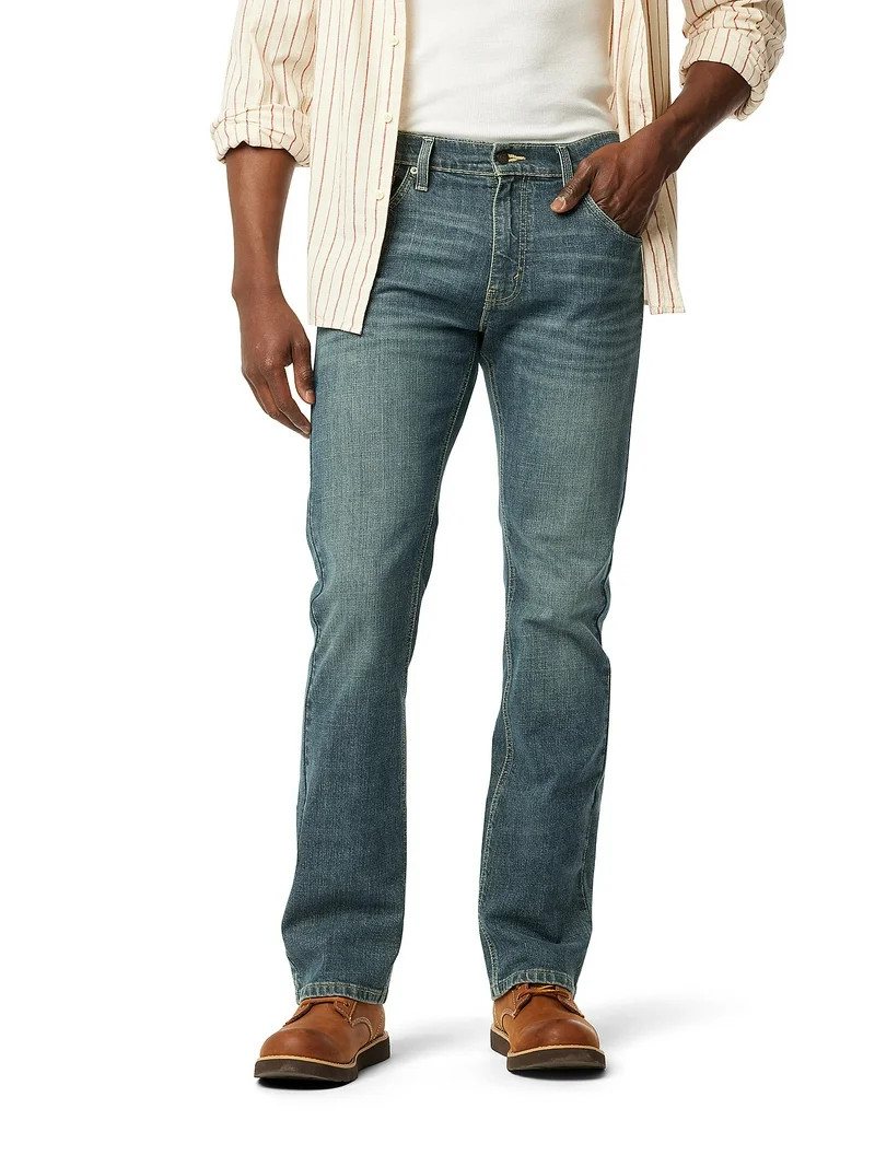Levi Strauss Signature Men's and Big and Tall Bootcut Jeans | Walmart (US)