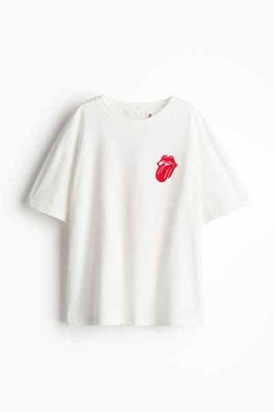 Oversized Printed T-shirt | H&M (US + CA)