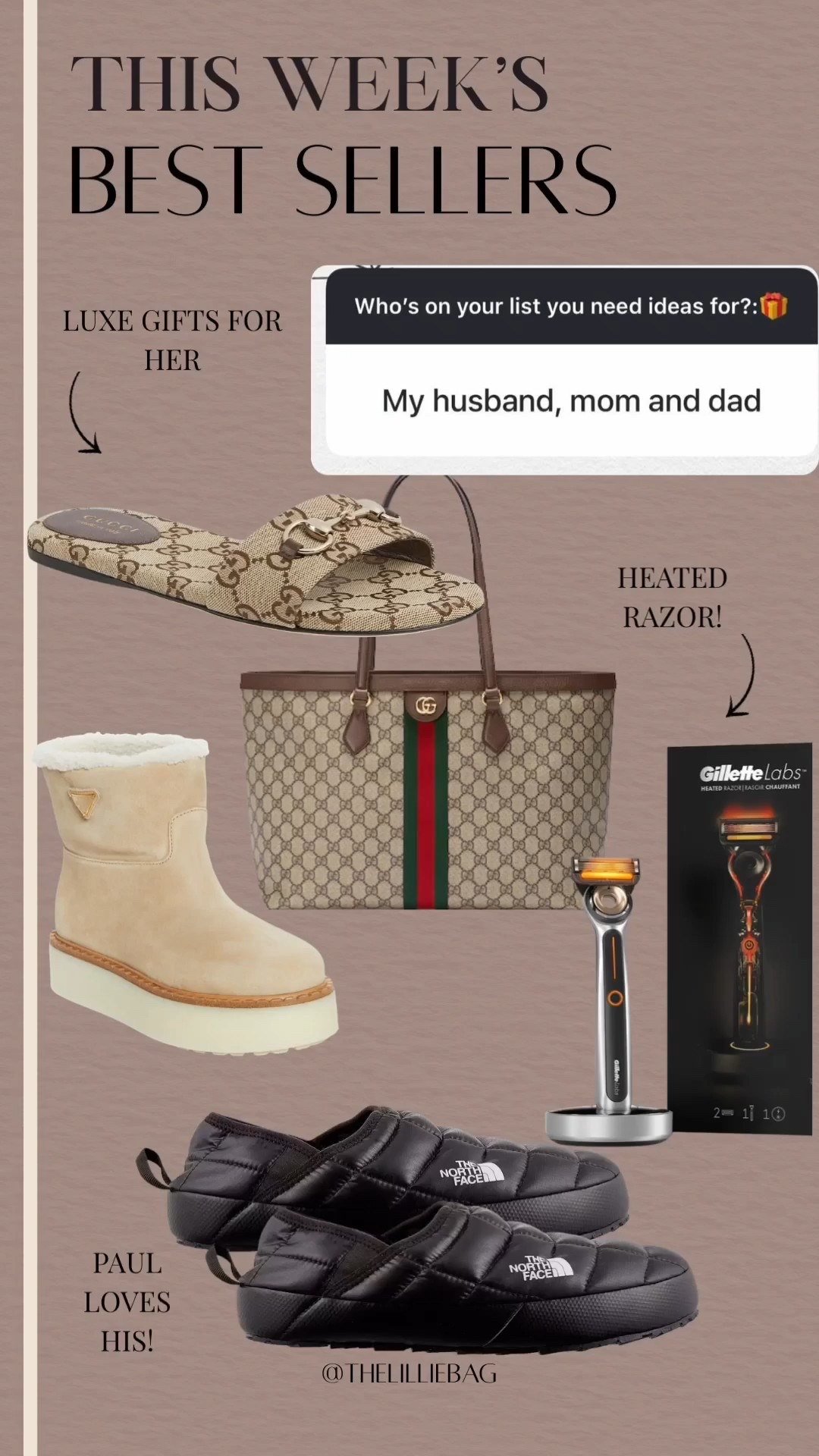 Best seller gift ideas for him and her!⭐️ 

Gift guide. Gifts for him. Gifts for her. Luxe. Luxe gifts  



#LTKGiftGuide #LTKMens #LTKHoliday