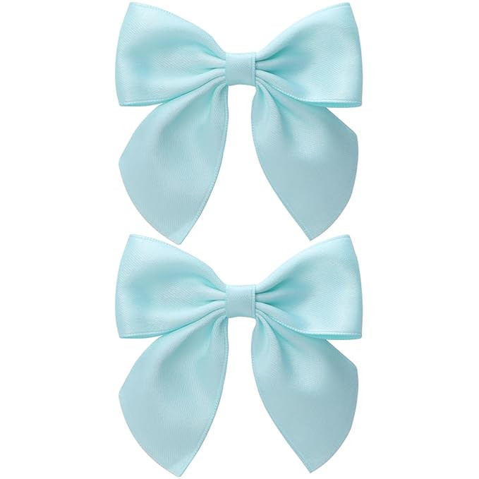 3.5 Inch Cheer Bow Clips for Women Girls Thick Ribbon Boutique Alligator Clips with Tails Hair Ac... | Amazon (US)