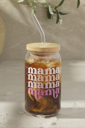 Mama Latte Glass in Pink | Altar'd State | Altar'd State