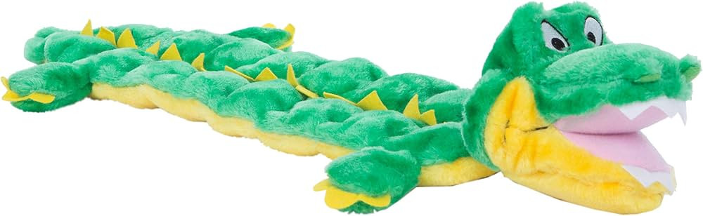 Outward Hound Squeaker Matz Plush Gator Dog Toy, 16 Squeakers, XL, 27" | Amazon (US)