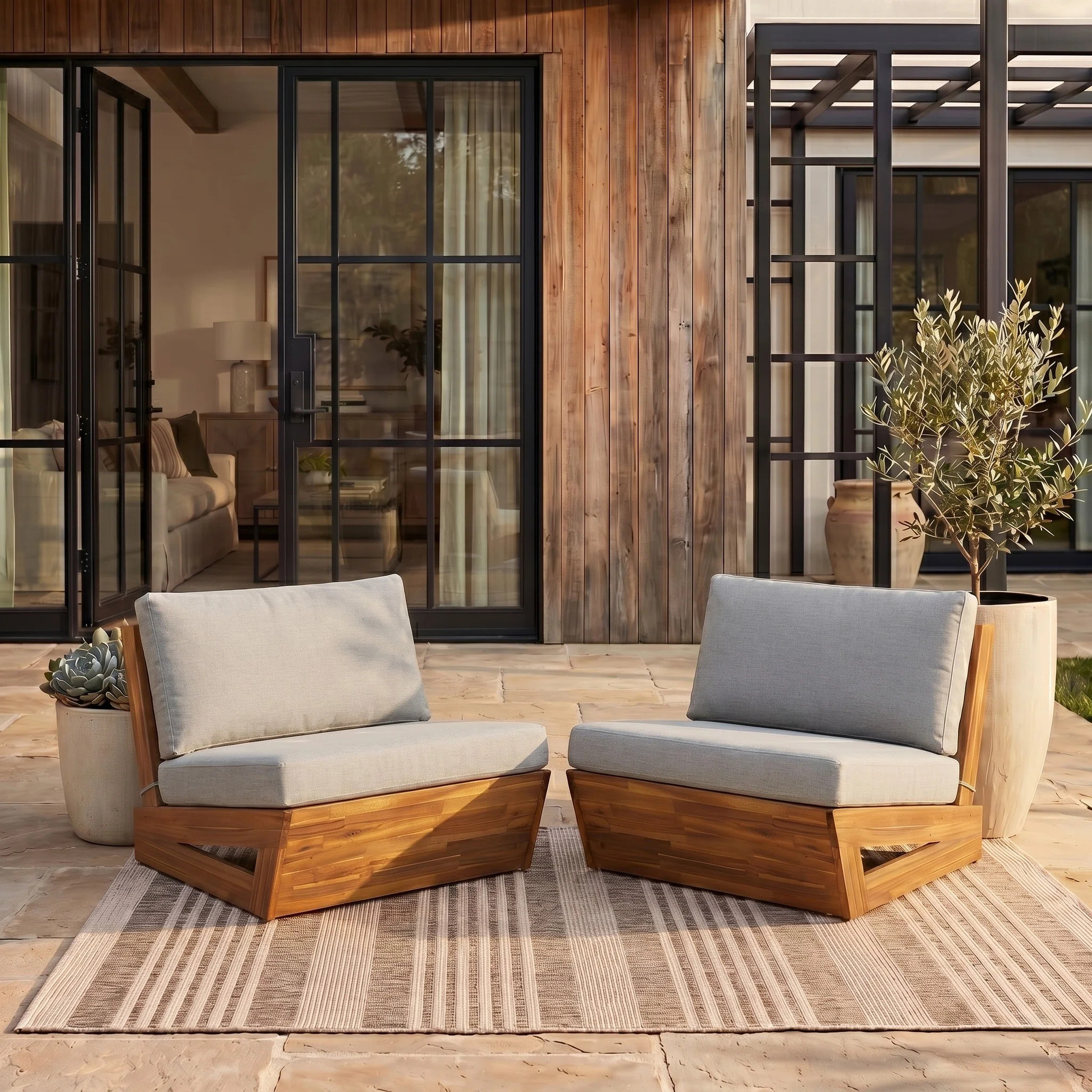 Dune Lounge Chair Set Of 2 | Wayfair North America