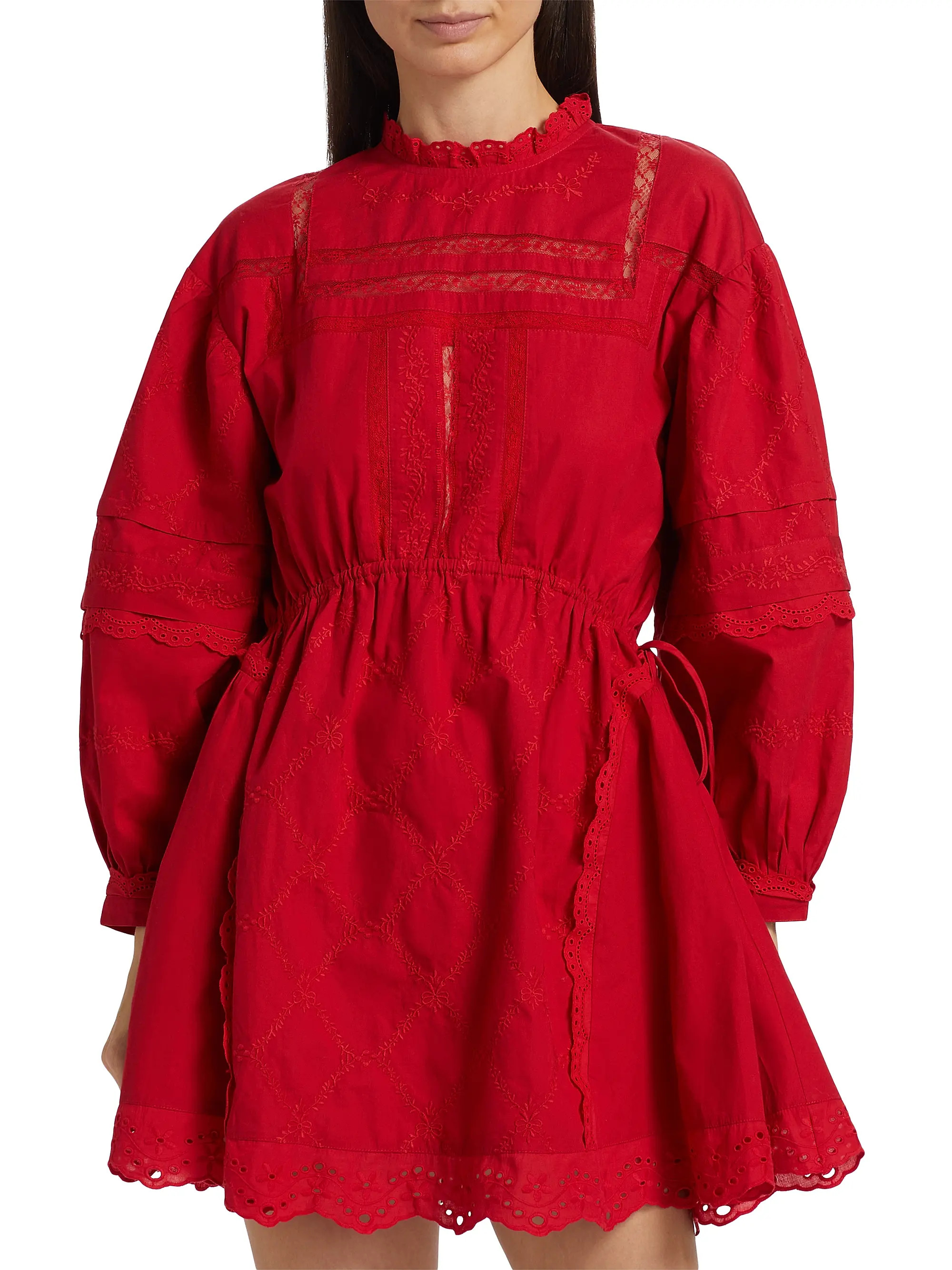 Clancy Fit & Flare Minidress | Saks Fifth Avenue