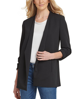 DKNY Essential Open Front Jacket  & Reviews - DKNY - Women - Macy's | Macys (US)