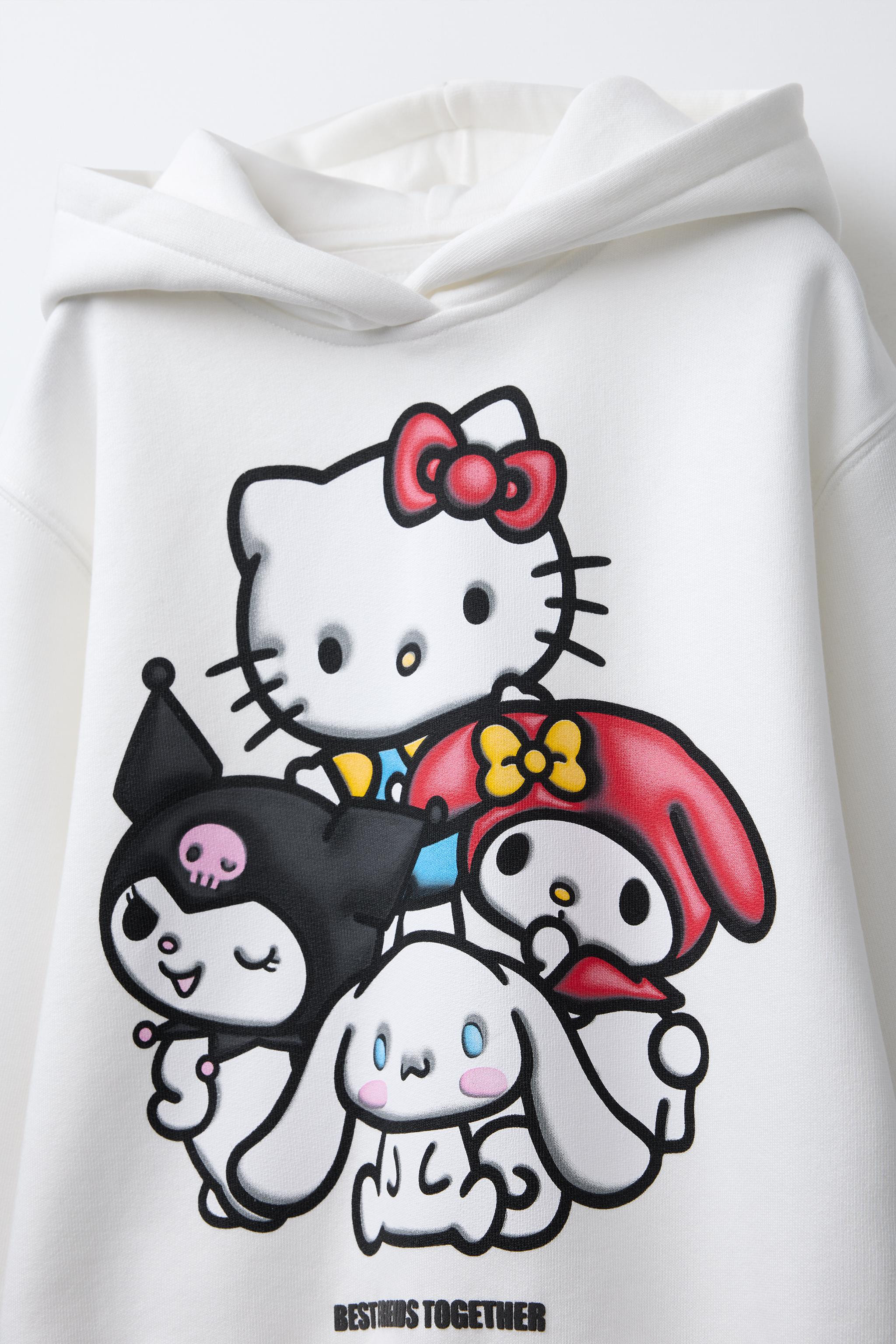 HELLO KITTY AND FRIENDS © SANRIO HOODIE SWEATSHIRT | Zara US