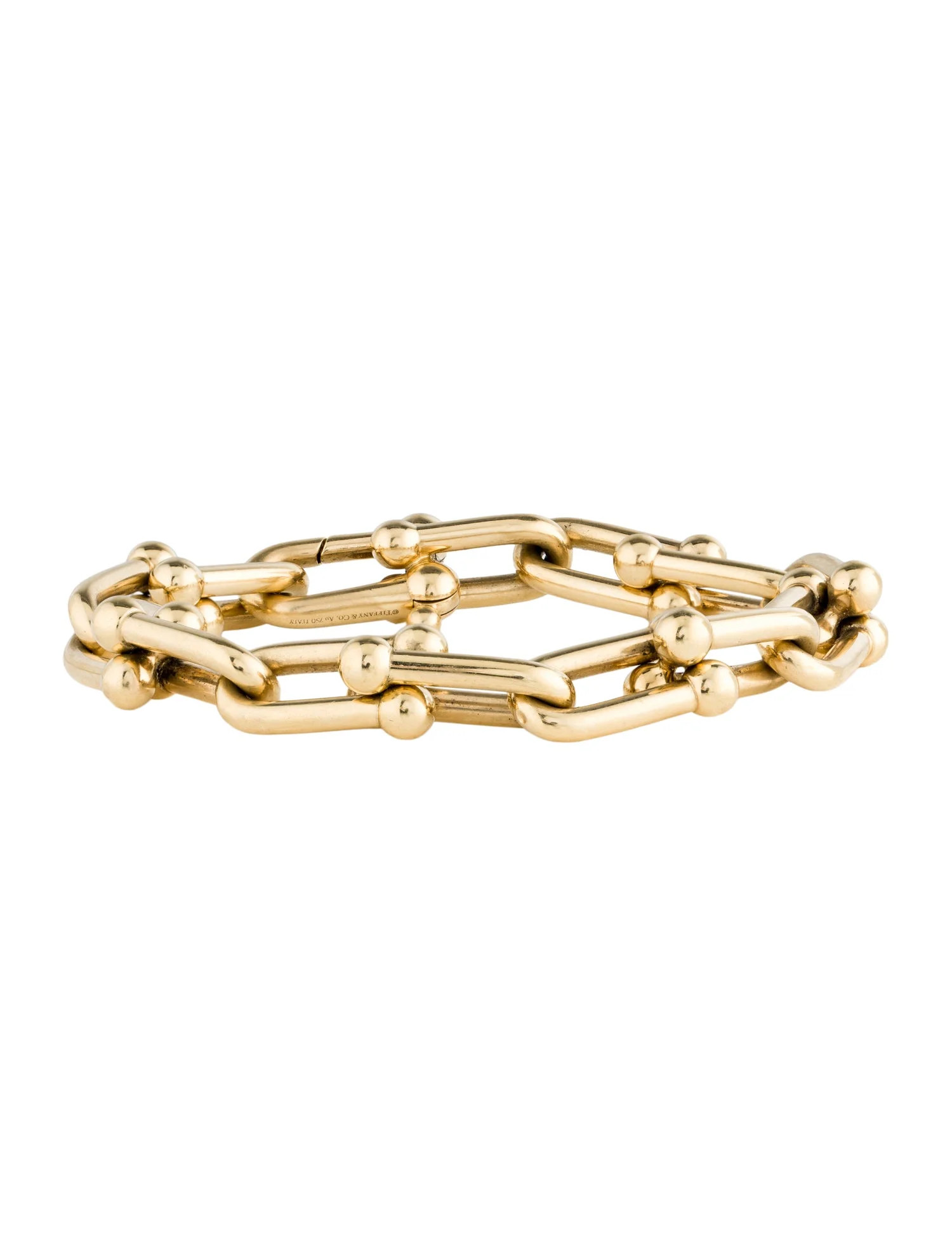 18K Large Link Bracelet | The RealReal
