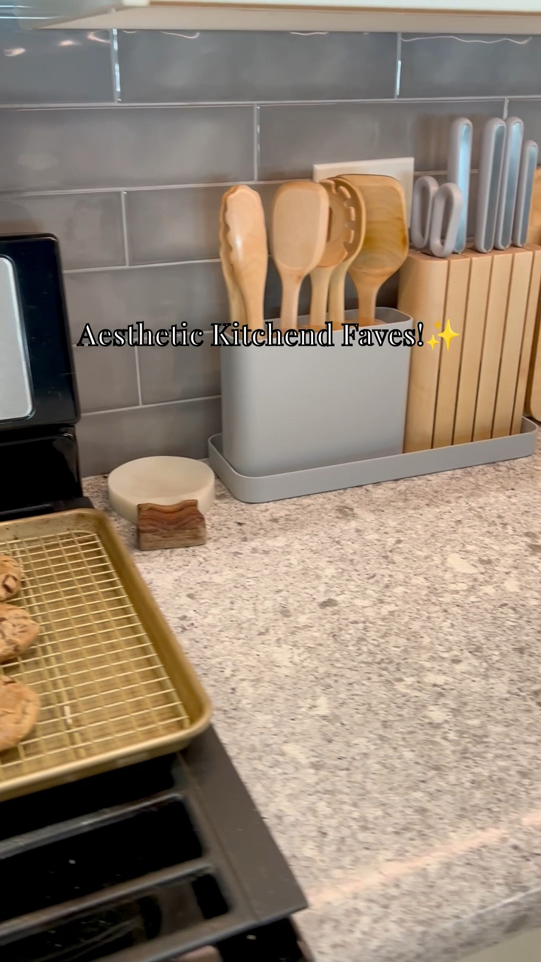 Neutral home - My dream kitchen lineup — all about clean, non-toxic, and beautiful functionality. Every piece is something I use daily, and they make cooking (and cleaning) feel a little more elevated 💛

Here’s what’s featured and linked on LTK:
✔️ Williams Sonoma Goldtouch baking sheet + rack
✔️ Caraway utensil set + knife block
✔️ Caraway cutting board set + stand
✔️ Caraway food storage set + organizer
✔️ Wonder Oven (non-toxic and so aesthetic)
✔️ Cuisinart coffee grinder
✔️ Bottle + cup dryer rack (it’s actually cute 👏🏼)
✔️ My go-to sourdough-making tools 🍞

Because being in your kitchen should feel inspiring—not overwhelming.#LTKGiftGuide 

#LTKHome #LTKFamily