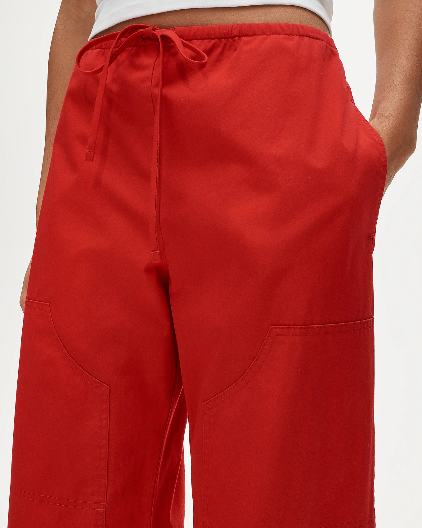 Luna pant in cotton poplin | J. Crew US