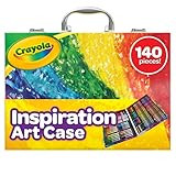 Crayola Inspiration Art Case Coloring Set, Kids Art Supplies Set, Gifts For Kids Ages 5 +, 140 ct | Amazon (US)