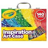 Crayola Inspiration Art Case Coloring Set, Kids Art Supplies Set, Gifts For Kids Ages 5 +, 140 ct | Amazon (US)