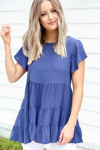 Callie Tiered Blouse | Dress Up