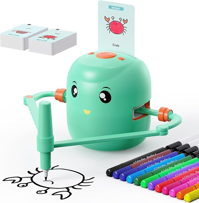 Smart Drawing Robot for Kids,Montessori Educational Painting Toy for 5+ with Voice Interaction&16... | Amazon (US)