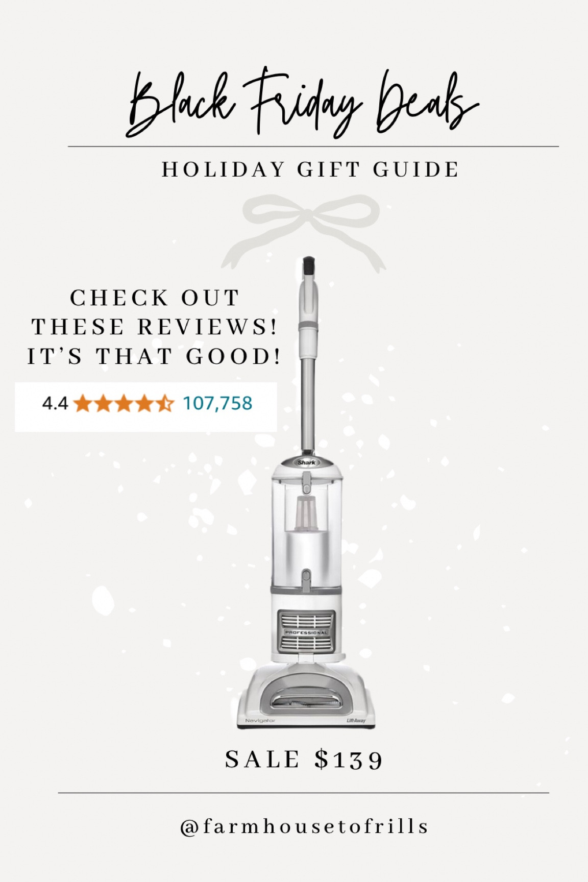 My favorite vacuum ever is on sale for #blackfriday Snag it while it’s a great deal! #amazon #amazonblackfriday #blackfridaydeals #blackfridaysavings #amazonhome #amazonprime

#LTKGiftGuide #LTKHome #LTKCyberWeek