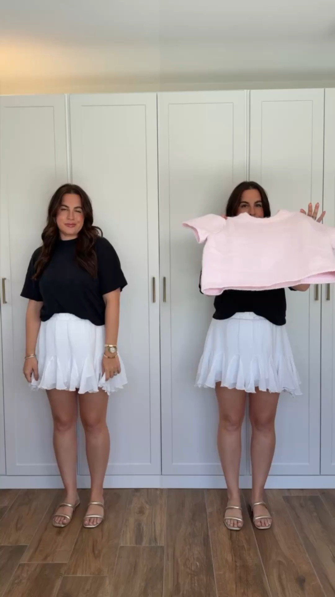 Multiple ways to style a white skirt! 🤍

#LTKootd