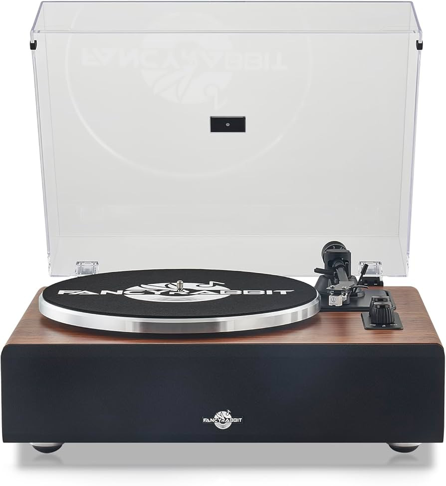 Record Player with Speaker, Vinyl Record Turntable with Magnetic Cartridge for Home Decoration an... | Amazon (US)