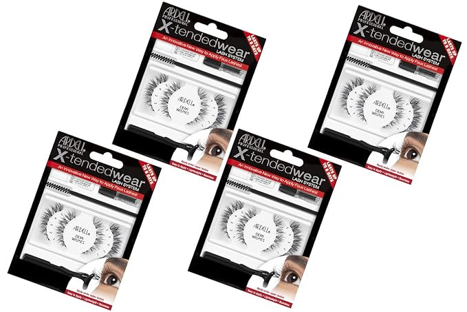 Ardell Individual Lashes X-tended Wear - Demi Wispies, 4-Pack | Amazon (US)