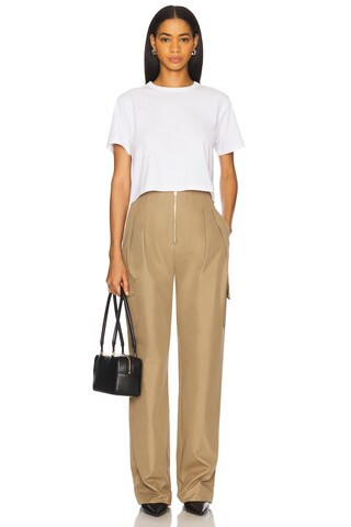 Cropped Perfect Tee in White | Revolve Clothing (Global)