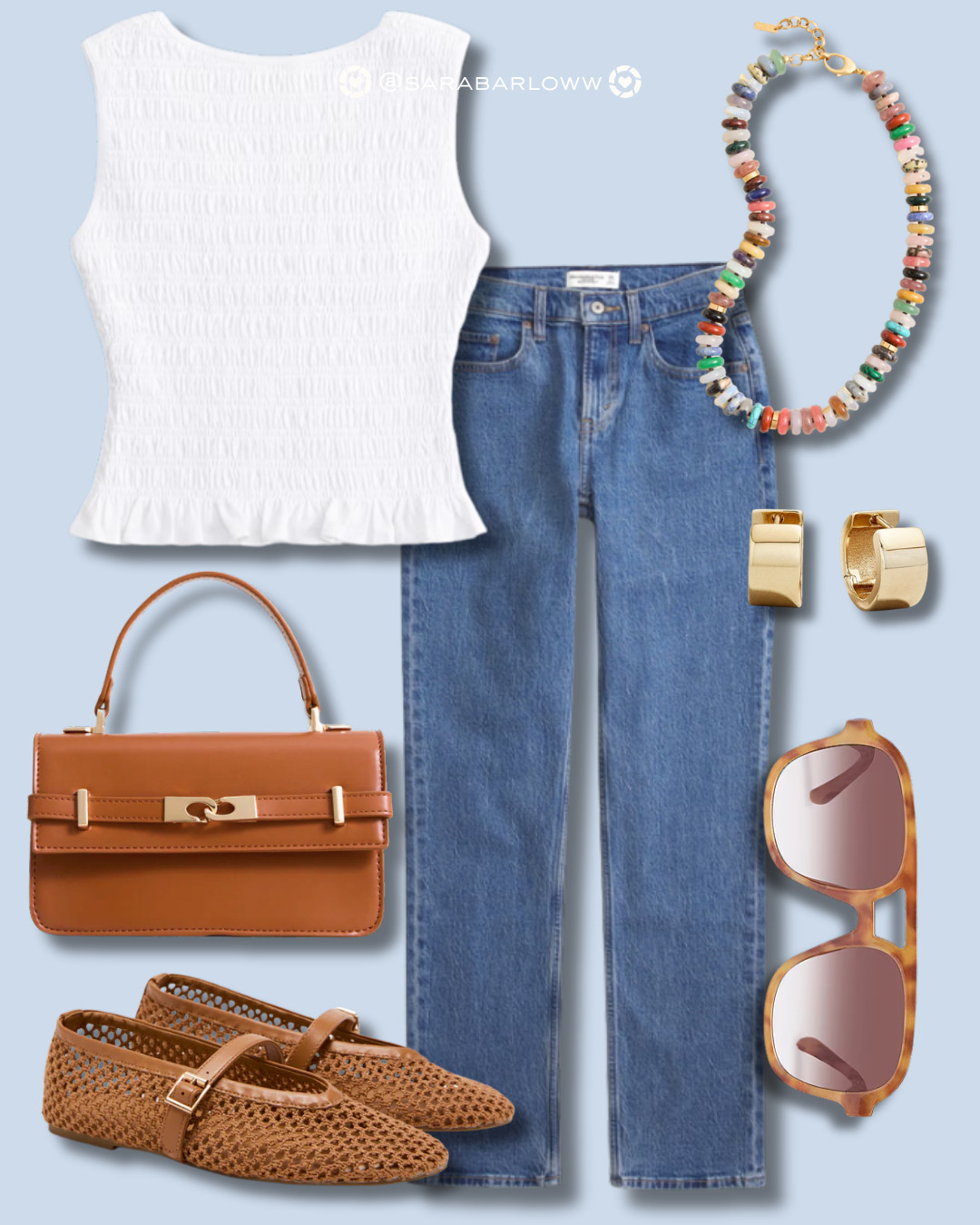 spring is here! break out your whites, your colors, and your go-to spring denim like these adorable jeans from abercrombie!  

 #LTKootd #LTKSeasonal #LTKU