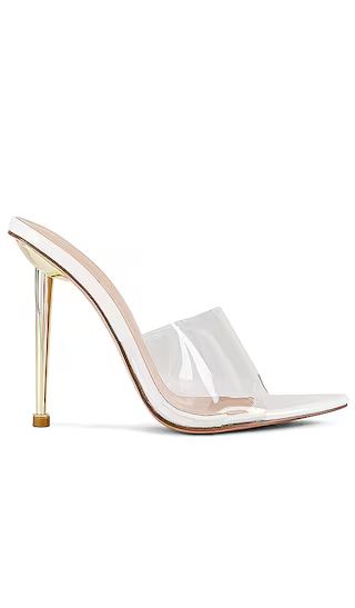FEMME LA The Ford Mule in White. - size 11 (also in 10, 5, 6, 7, 8, 9) | Revolve Clothing (Global)