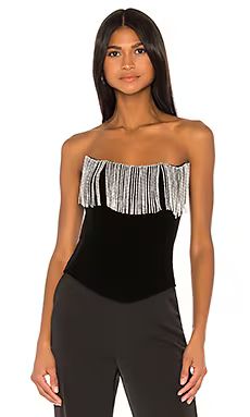 LPA Maddalena Corset in Black from Revolve.com | Revolve Clothing (Global)