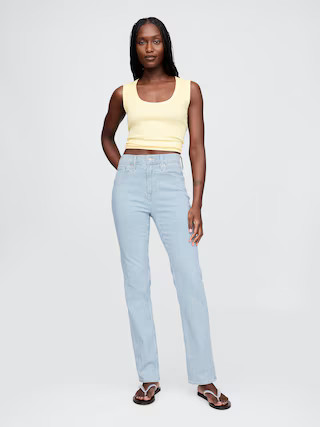 High Rise '90s Straight Jeans | Gap (US)
