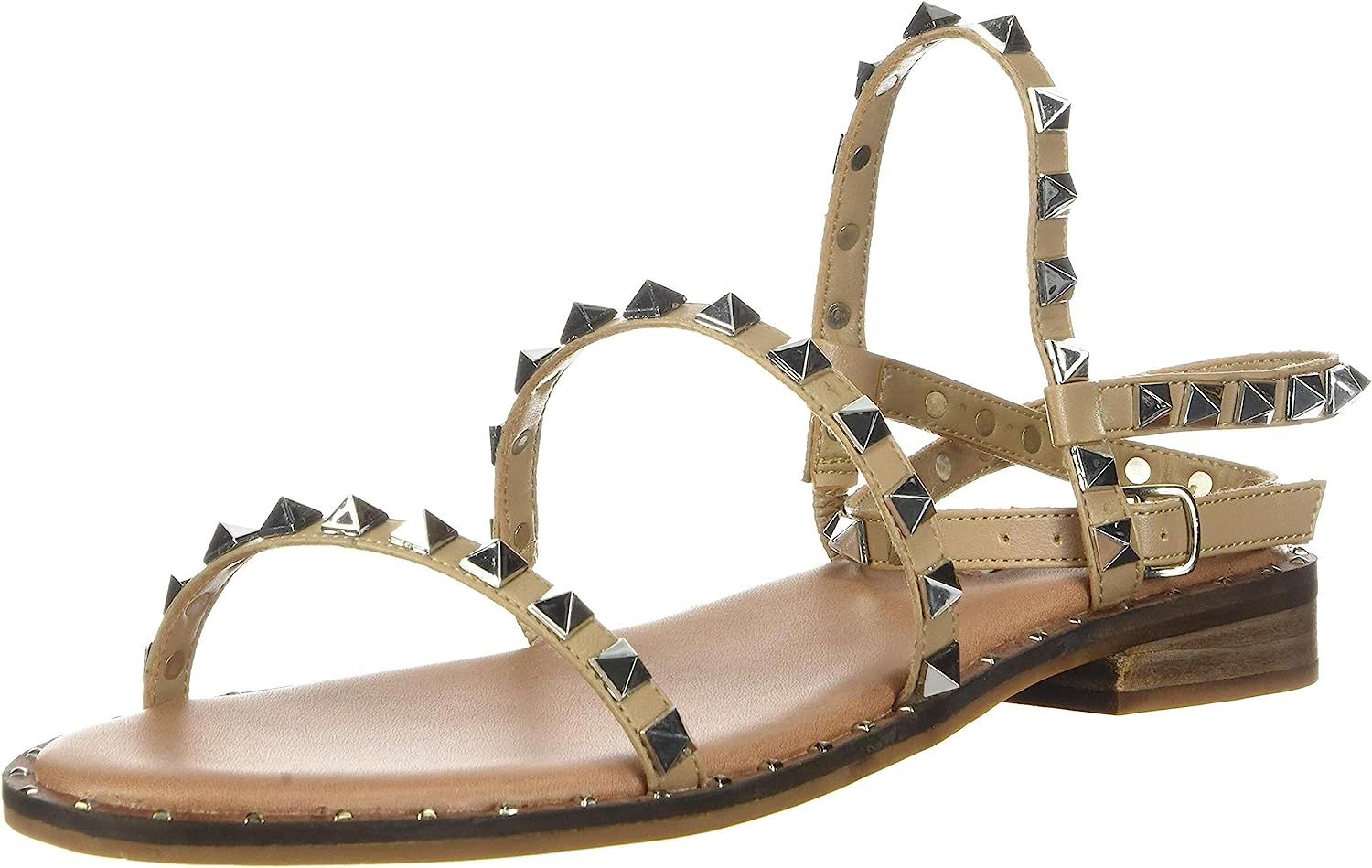 Steve Madden Women's Travel Flat Sandal | Amazon (US)