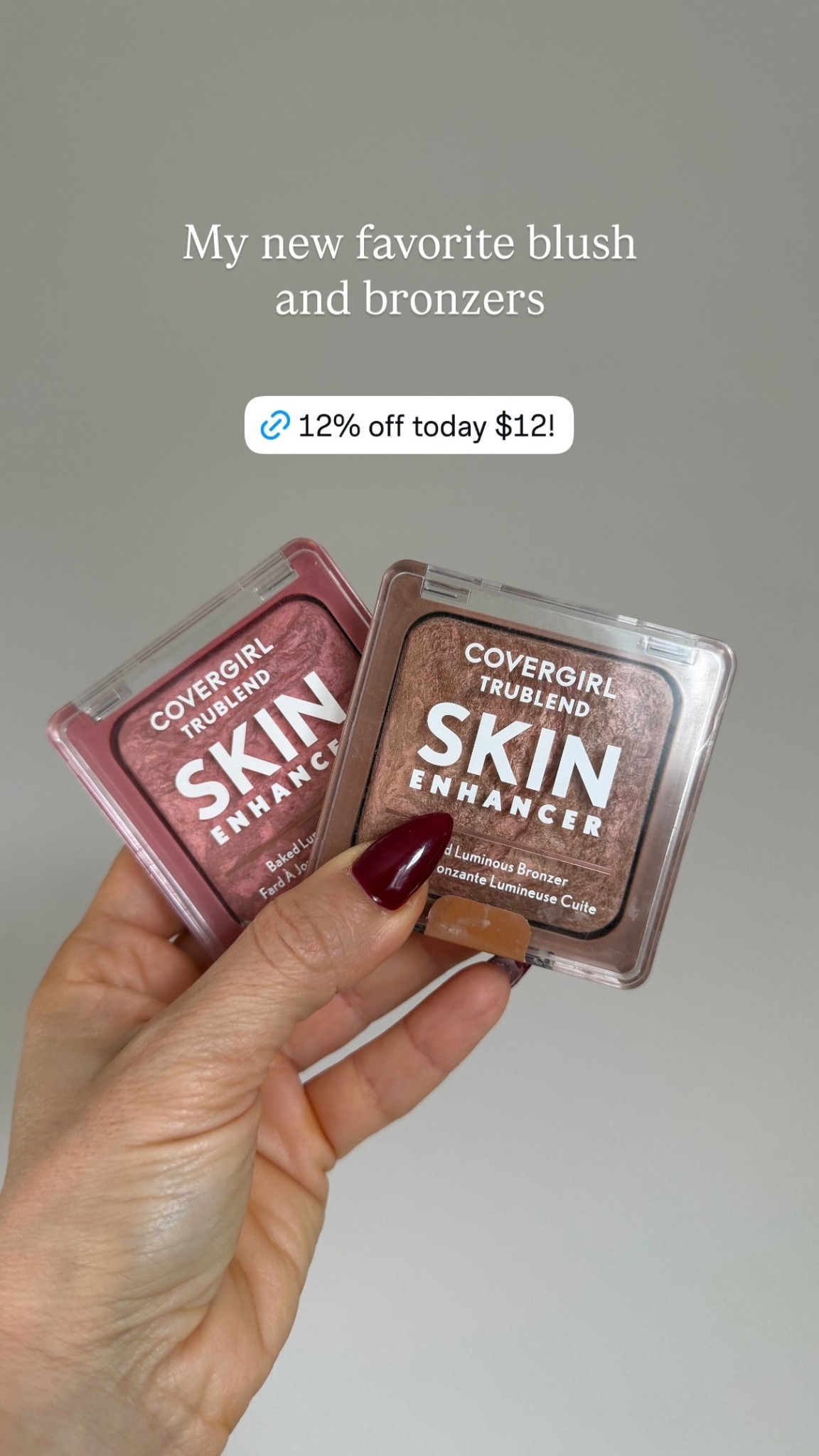 My new favorite blush 
and bronzers