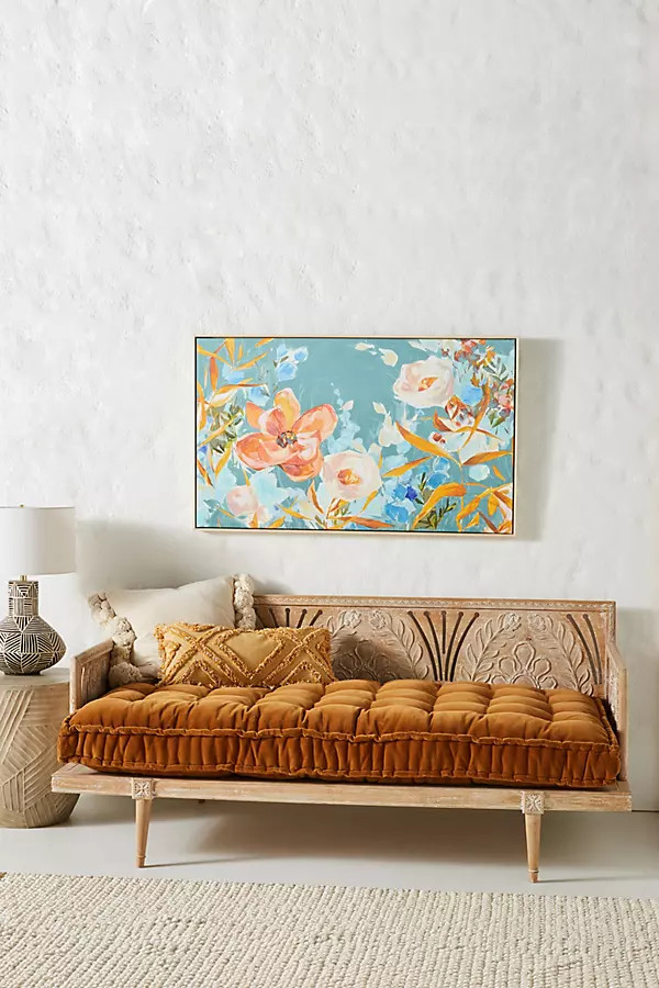 Carved Lovella Daybed By Anthropologie in Beige | Anthropologie (US)