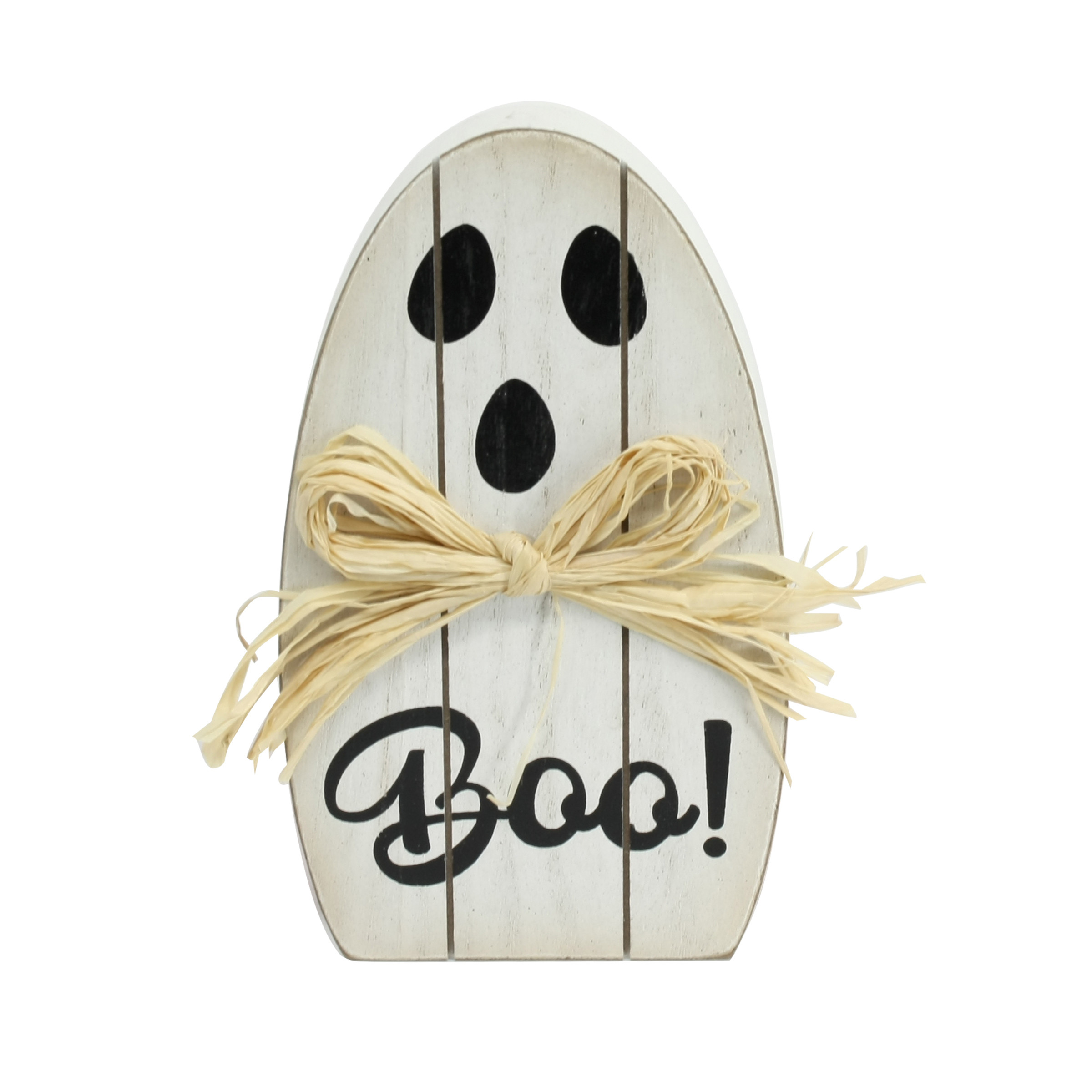 Way To Celebrate Halloween Standing Table Decor, Ghost White, 6" - Walmart.com | Walmart (US)