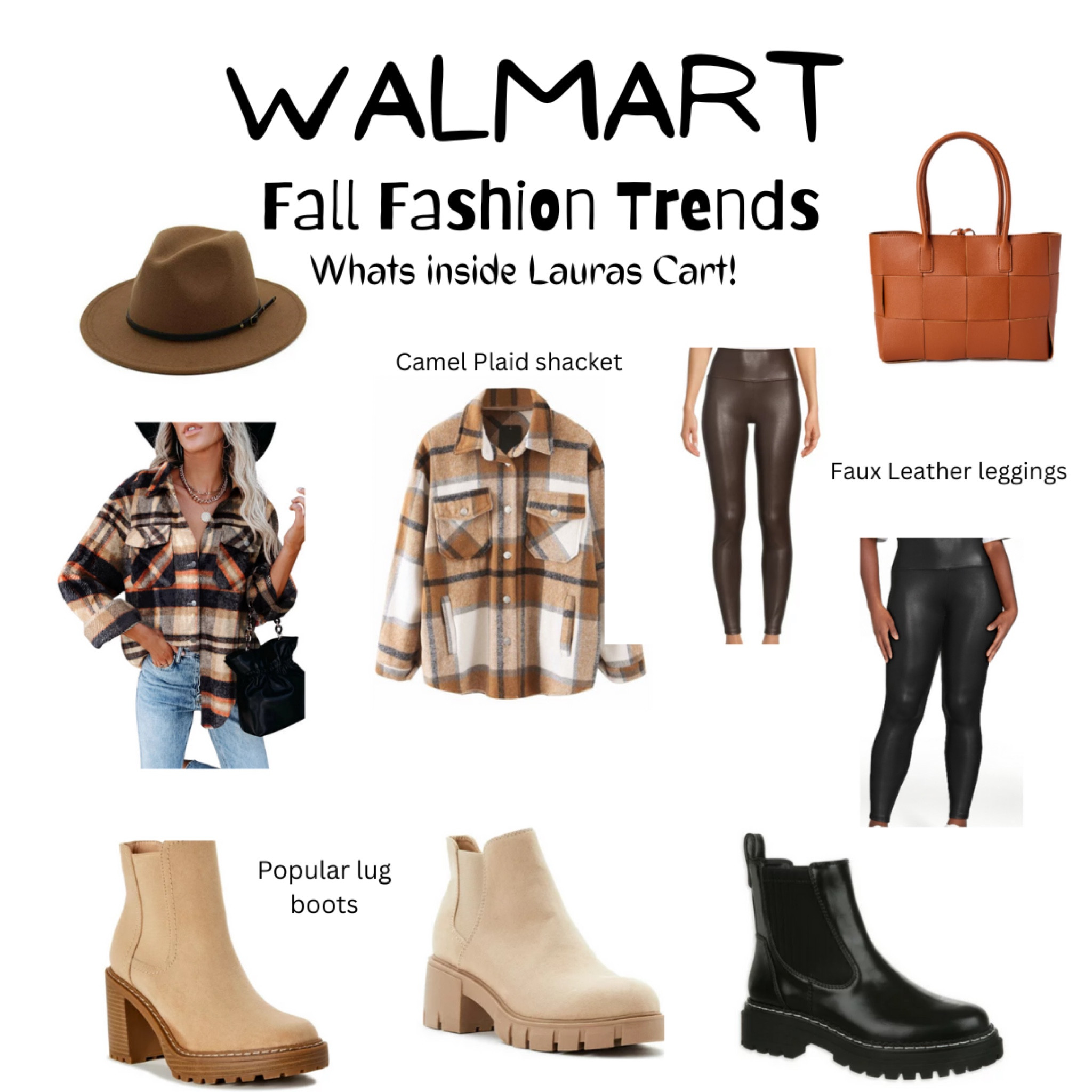 Walmart Fall Fashion! What’s inside my cart right now! Casual comfy everyday outfits for the win! 🎃🫶🏻

#walmart 
#lugboots
#shackets

#LTKSale #LTKsalealert #LTKunder100